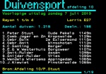 07-07-2019, E27 Lorris, rayon 1 t/m 4
